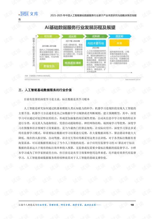 智能賦能，數據先行——2021-2025年中國人工智能基礎數據服務與行業應用集成發展洞察